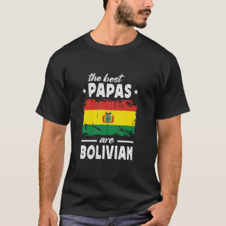 De bästa papporna är bolivianska Fars dag i Bolivi T Shirt