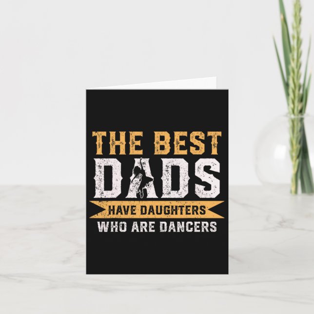 De bästa papporna har döttrar som är dansare Fader Kort (Framsida)