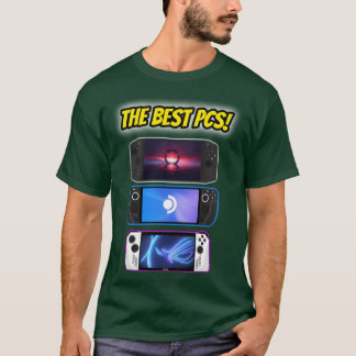 De bästa spel-datorerna tjej retro t shirt