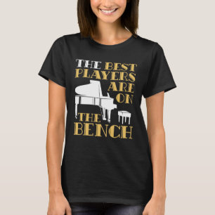 De bästa spelarna är på Bench Piano T Shirt