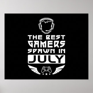 De bästa spelen i juli poster