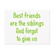 De bästa vänner är syskon