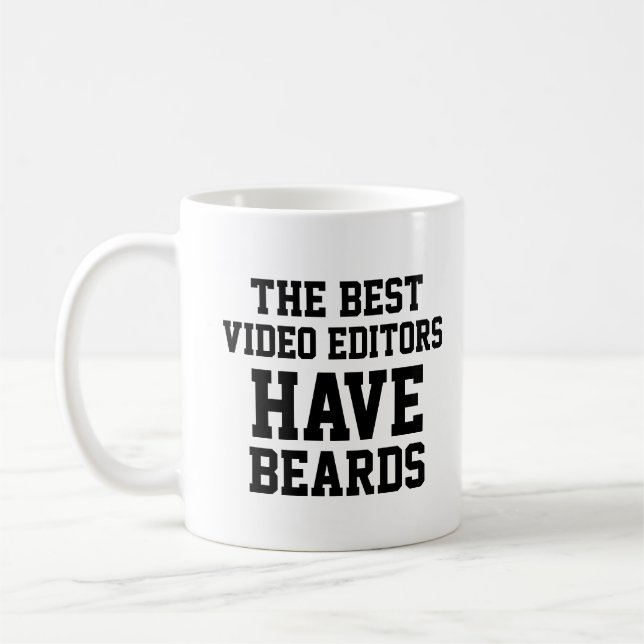 De bästa videoredigatorerna har utslag kaffemugg (Vänster)