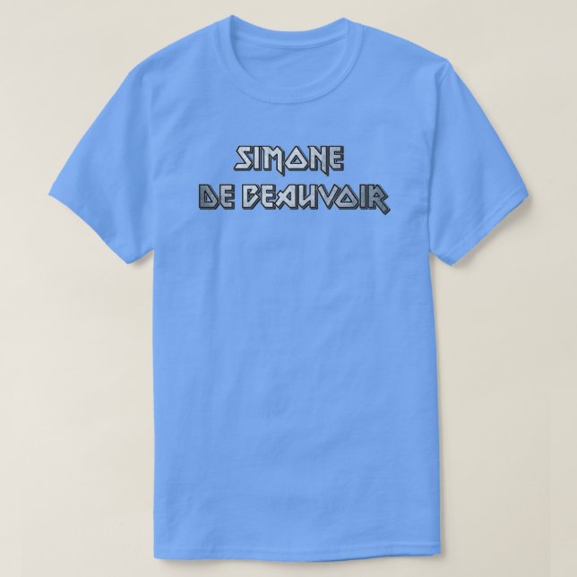 De Beauvoir T Shirt (Design framsida)
