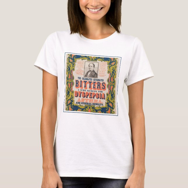 De berömda oxygenerade bittererna t shirt (Framsida)