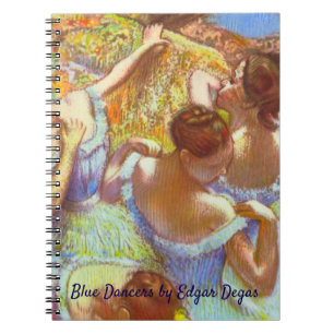 De blå dansöserna av Edgar Degas Anteckningsbok