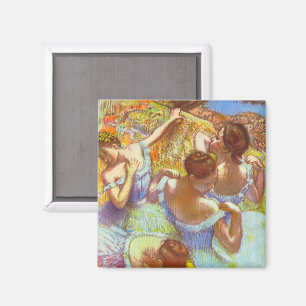 De blå dansöserna av Edgar Degas Magnet