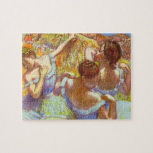 De blå dansöserna av Edgar Degas Pussel