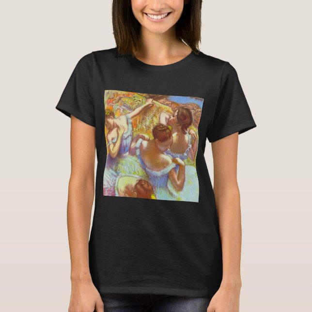 De blå dansöserna av Edgar Degas T Shirt (Framsida)