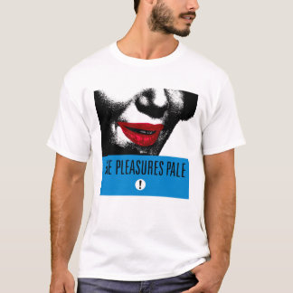 De bleka nöjena! Hyper-Grafisk T-tröja 1987 för LP T Shirt