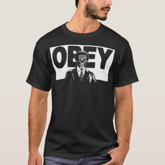 De bor i Obey Alien T Shirt