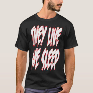 De bor och vi sover t shirt