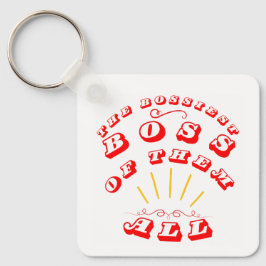 De bosaste Chef Nyckelring