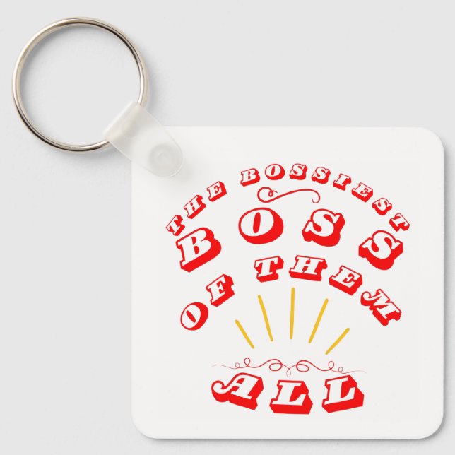 De bosaste Chef Nyckelring (Framsida)