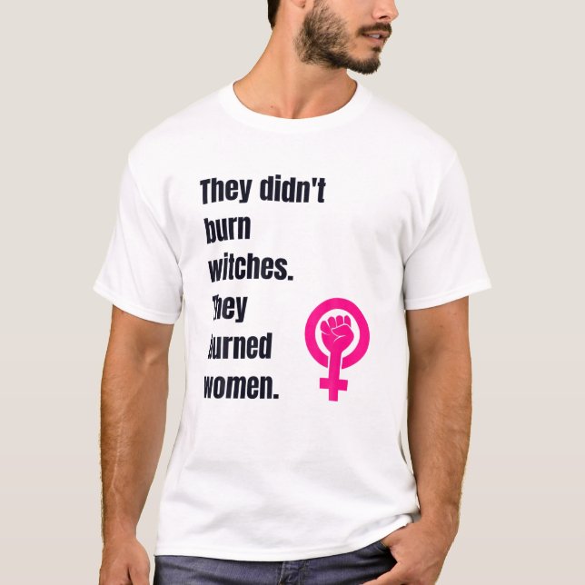 De brände inte, de brände inte kvinnor t shirt (Framsida)