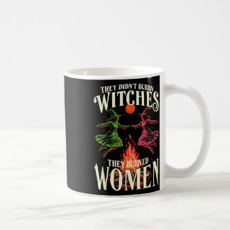 De brände inte vittnen Rosa och Grönt feminist H Kaffemugg