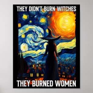 De brände ner kvinnor, kvinnligt hus poster