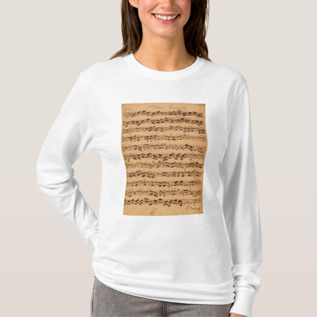 De Brandenburger konserterna, No.5 D-Dur, 1721 T-shirt (Framsida)