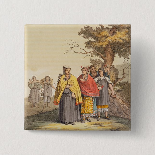 De Caciche indierna i traditionella dräkter, Nova Knapp (Framsida)