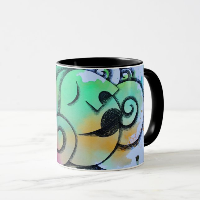 De cara el sol mugg (Framsida höger)