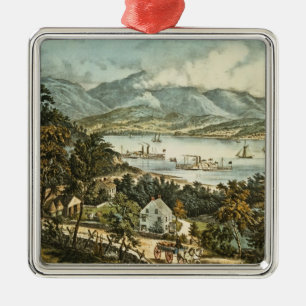 De Catskill bergen Julgransprydnad Metall