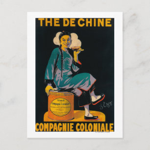 De Chine, Colonial Company Promotional Poste Vykort