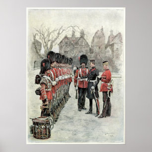 De Coldstream vakterna på torn Poster