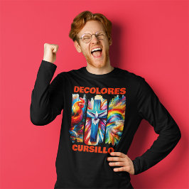 De Colores Cursillo Brush Stroke Tupp Kor Dove T Shirt