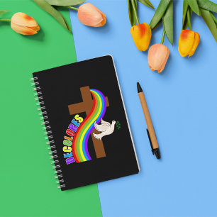 De Colores Cursillo Rainbow with Kor and Peace Do Anteckningsbok