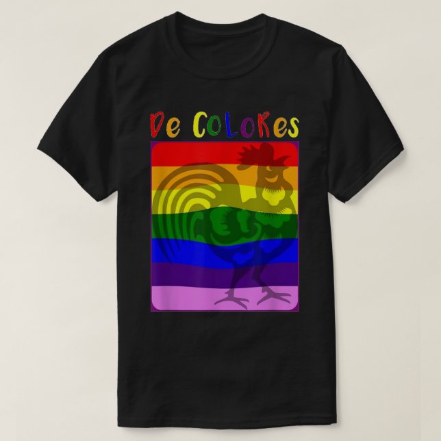 De Colores Cursillo T Shirt (Design framsida)