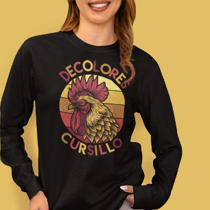 De Colores Cursillo Tupp med Distress Sunset T Shirt