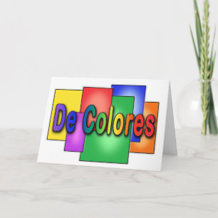 De Colores målat glassPalanca kort