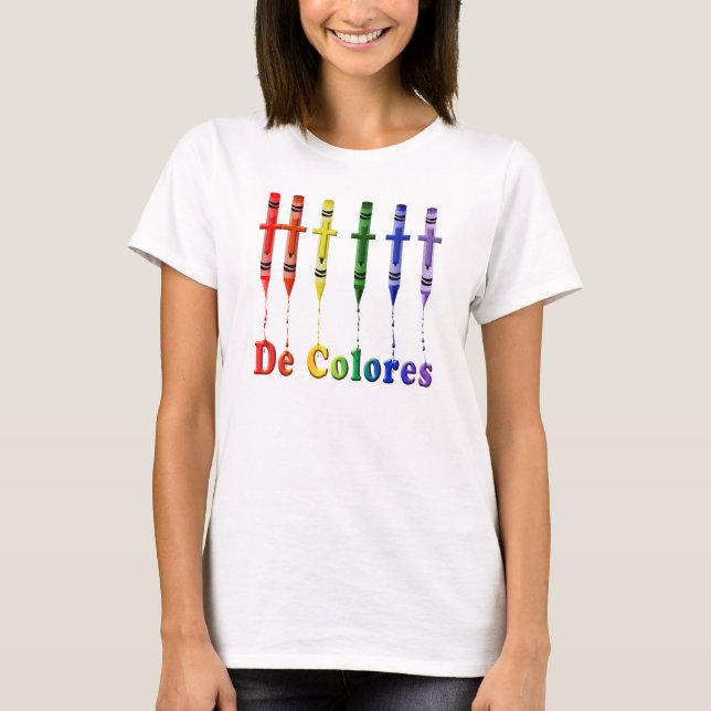 De Colores Smälter Kritor T-Shirt (Framsida)