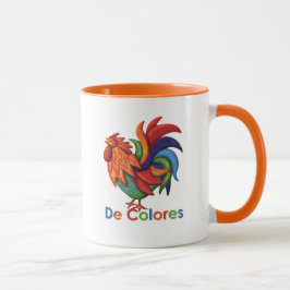 De Colores Tupp Gallo 11 uns Ringermugg Mugg