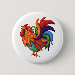De Colores Tupp Gallo knäppas Knapp