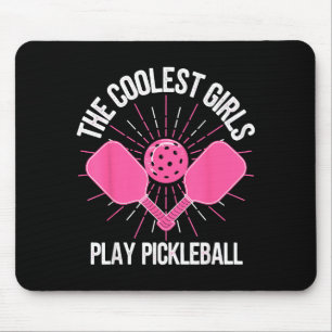 De coolaste tjejerna spelar pickleball rolig pickl musmatta