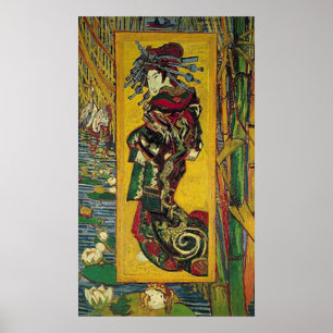 De Courtiš av Vincent van Gogh Poster