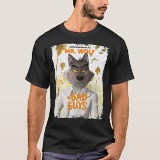 De dåliga killarna animerade film t shirt
