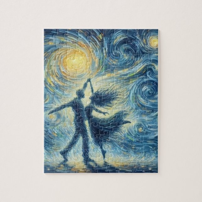 De dansade Puzzle Pussel (Vertikal)