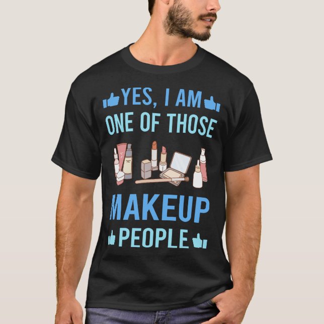 De där folkmakeup t shirt (Framsida)