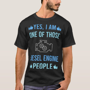 De där människor diesel motor t shirt