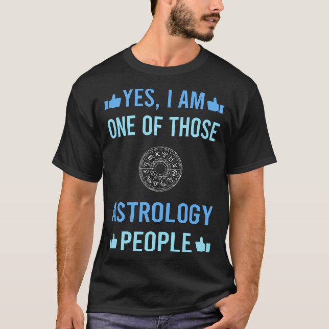 De där människorna Astrologi T Shirt (Framsida)