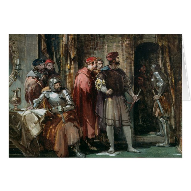 De Darnley conspiratorsna Hälsningskort (Framsidan Horizontal)