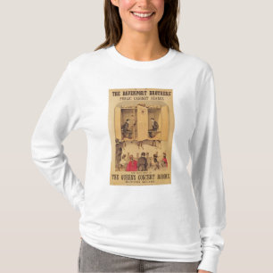 De Davenport bröderna, affisch för seansen, 1865 T-shirt