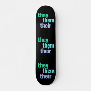De/de/deras pronounres Skateboard Deck