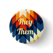 De/de Gender Pronoun Pin