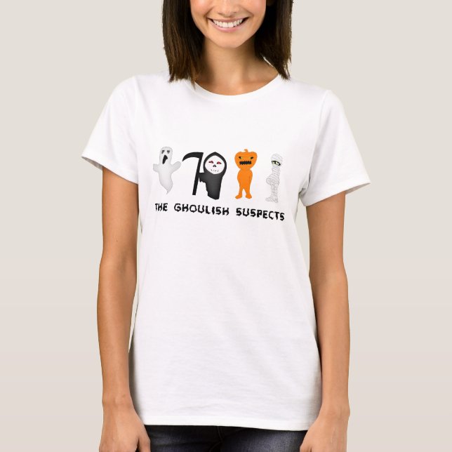 De demoniska misstänkt person - T-skjorta T-shirt (Framsida)