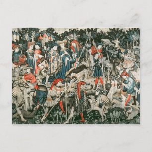 De Devonshire jakttapestriesna Vykort