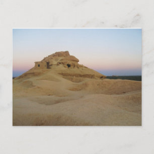 De döda bergen, Siwa, Egypten Vykort