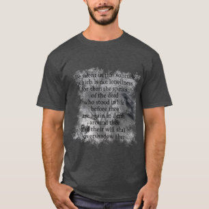 De döda Edgar Allan Poe-Dikt sprit T Shirt